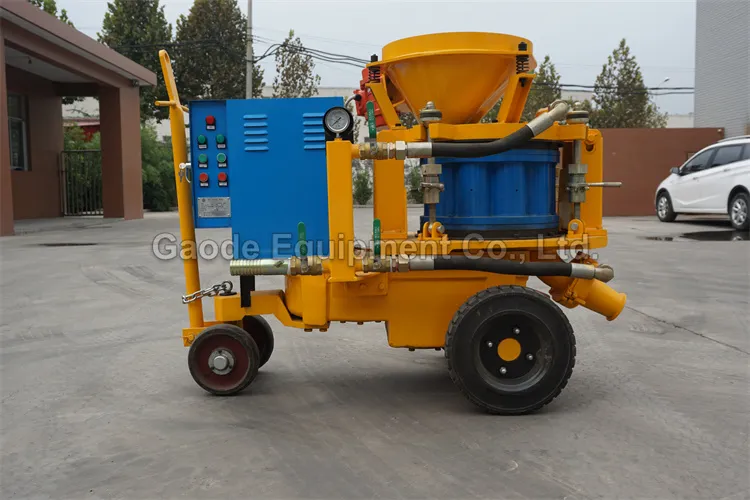 Gaodetec GZ-9E electric large-sized dry shotcrete machine